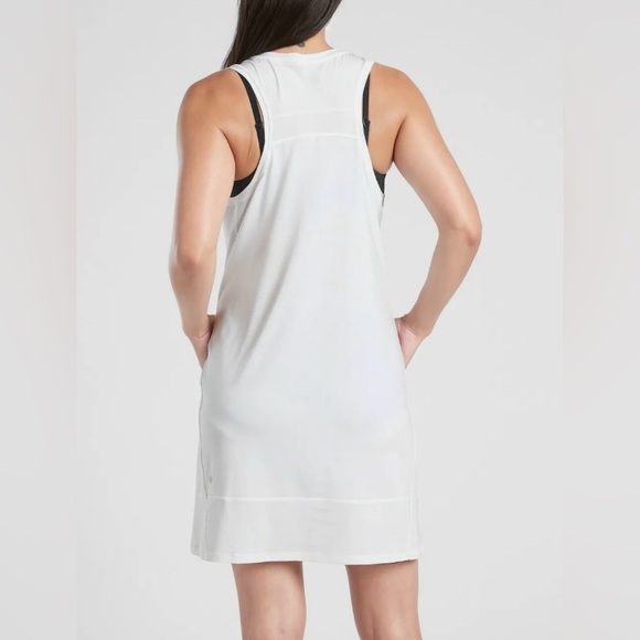 ⚪️ATHLETA PACIFICA ILLUME WHITE DRESS Women’s Size Small⚪️ - Picture 10 of 10